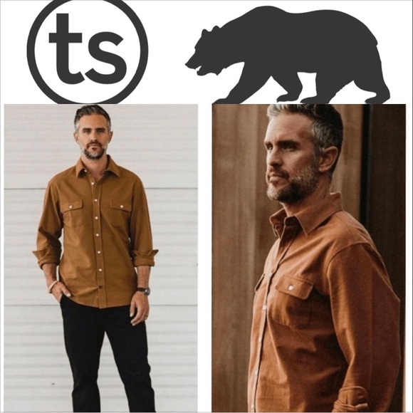 Taylor Stitch Other - Taylor Stitch Yosemite Shirt flannel 38 S in Tobacco